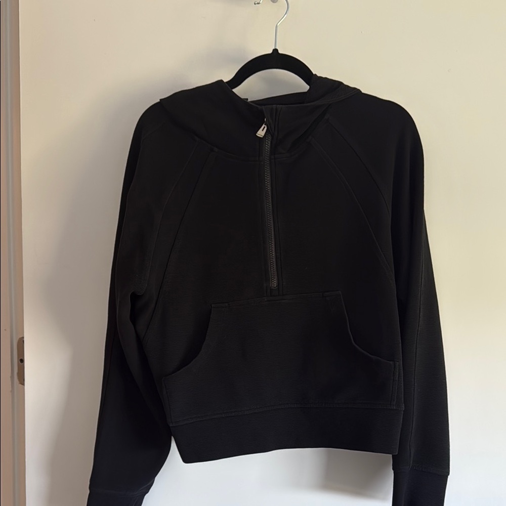 Black Hooded Sweatshirt